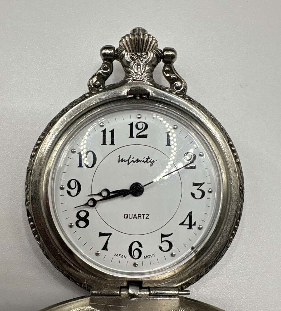 Infinity Best Dad Men's Quartz Pocket Watch